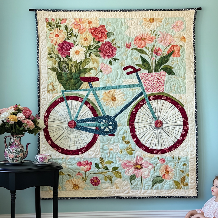 Blooms Konst Quilt Väggbonad NCU0TL1018