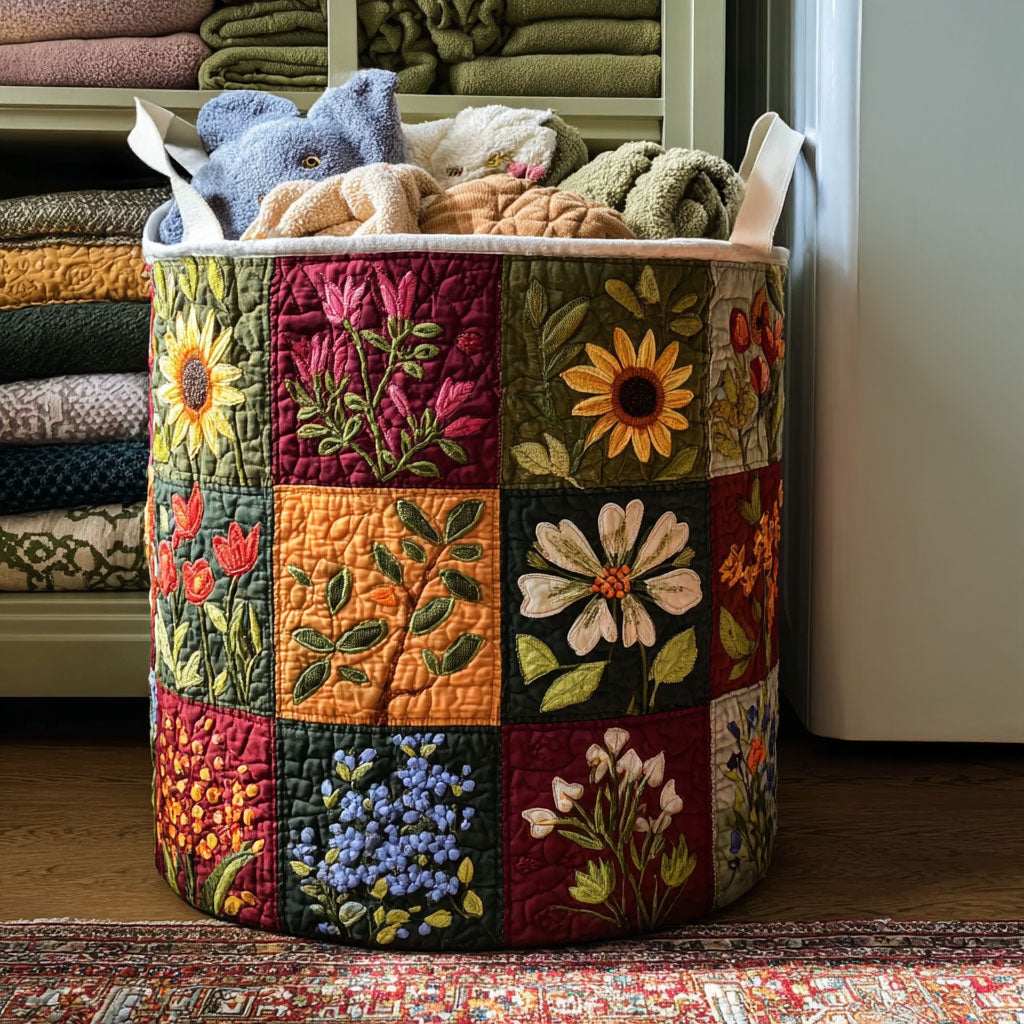 Korg för tvätt med delikata blommor NCU0PTT1291
