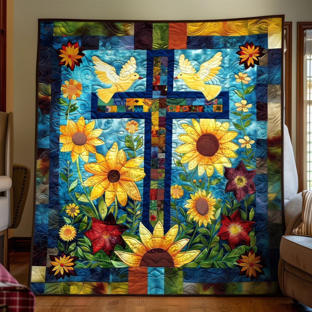 Konstväv av Tro i Blomma NCU0TH1553