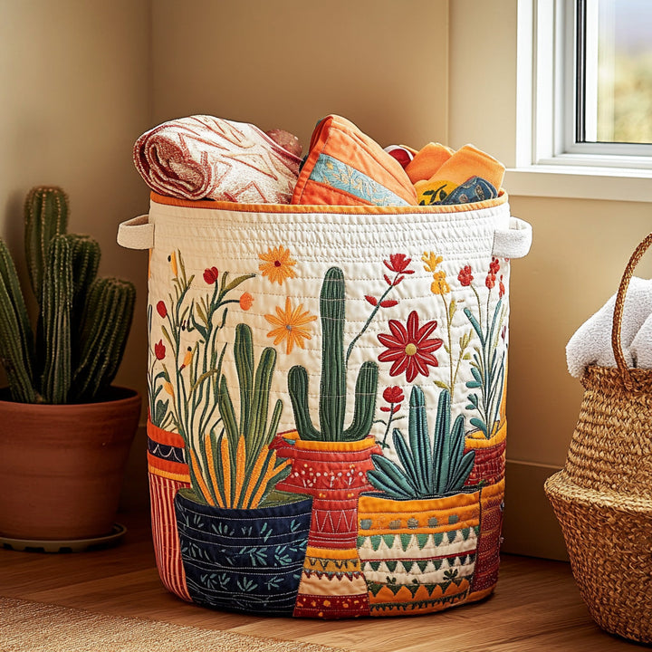 Korg för tvätt med cactus NCU0PVL652