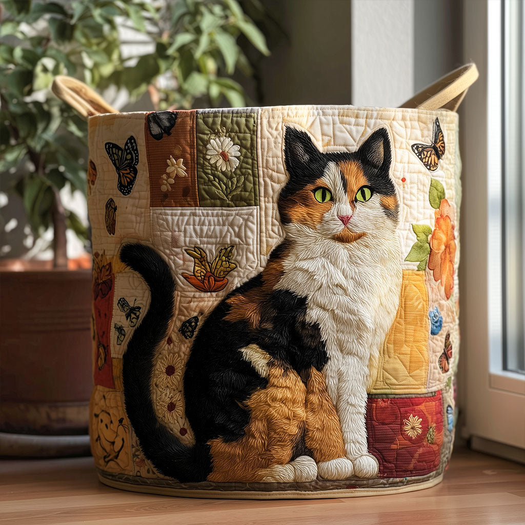Korg för tvätt med kattmotiv NCU0PTT1986