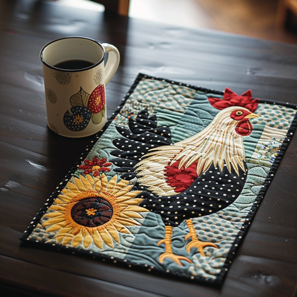 Quiltad Duk med Kyckling NCU0VT02