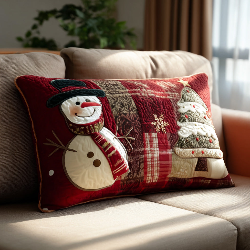 Quiltad kuddfodral med festlig natt NCU0PT9674