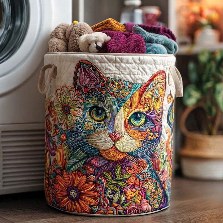 Korg för tvätt med kattmotiv NCU0NNT1331