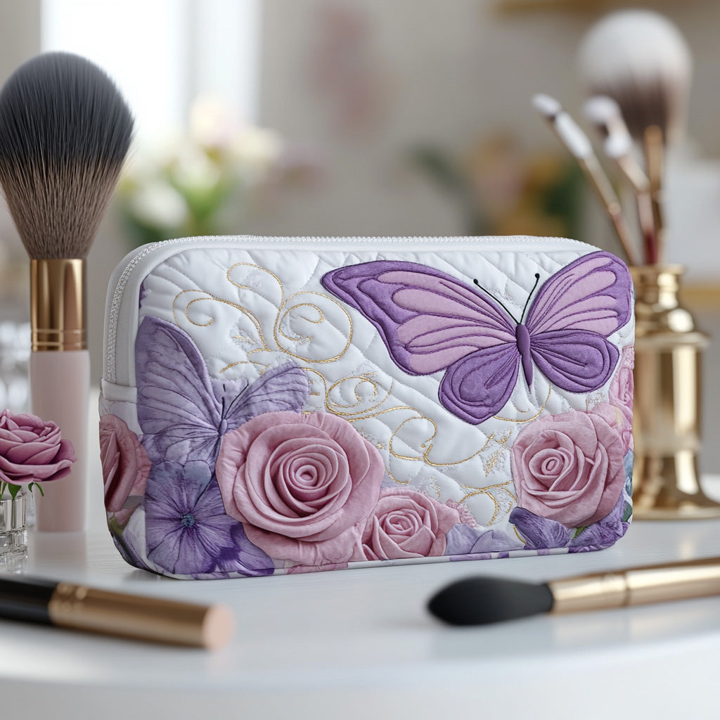 Skönhetsväska quiltad med elegant lavendel NCU0DV7741