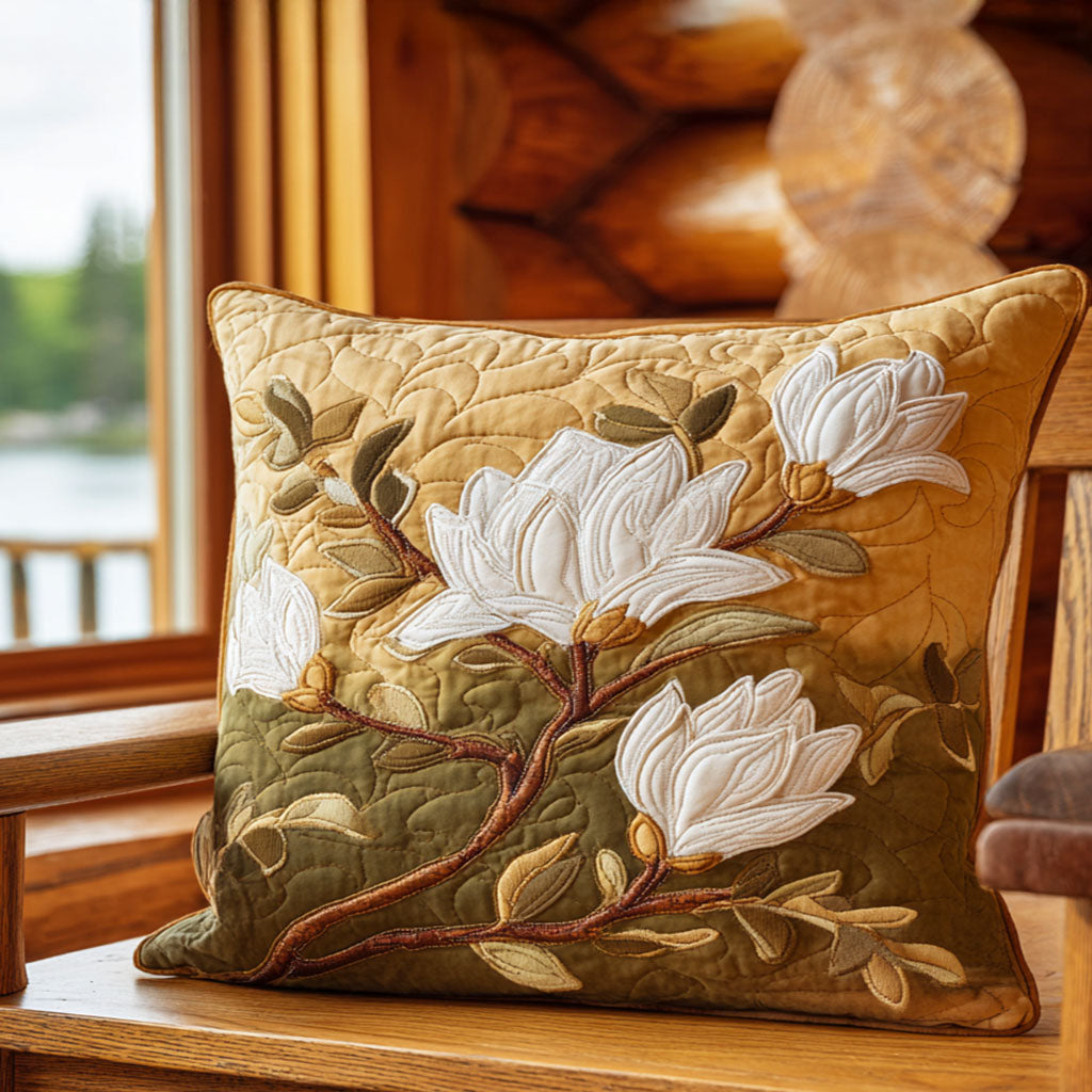Kuddfodral quiltat med magnolia NCU0PT7895