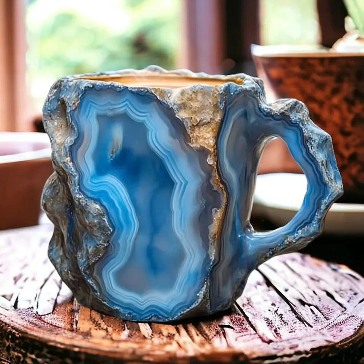 Kaffekoppar i Mineral Infuserat Kristall