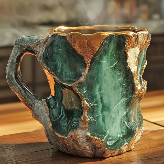 Kaffekoppar i Mineral Infuserat Kristall