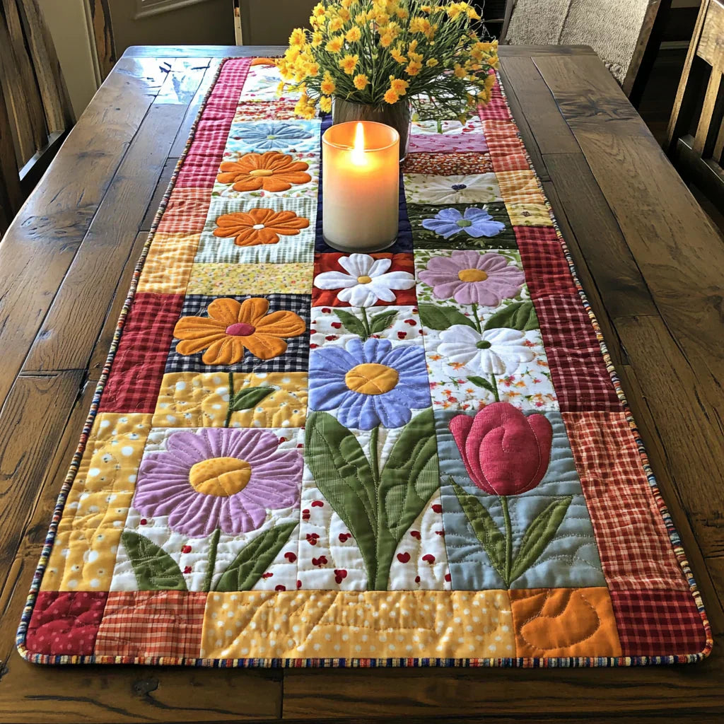 Quiltad duk - Viale di petali
