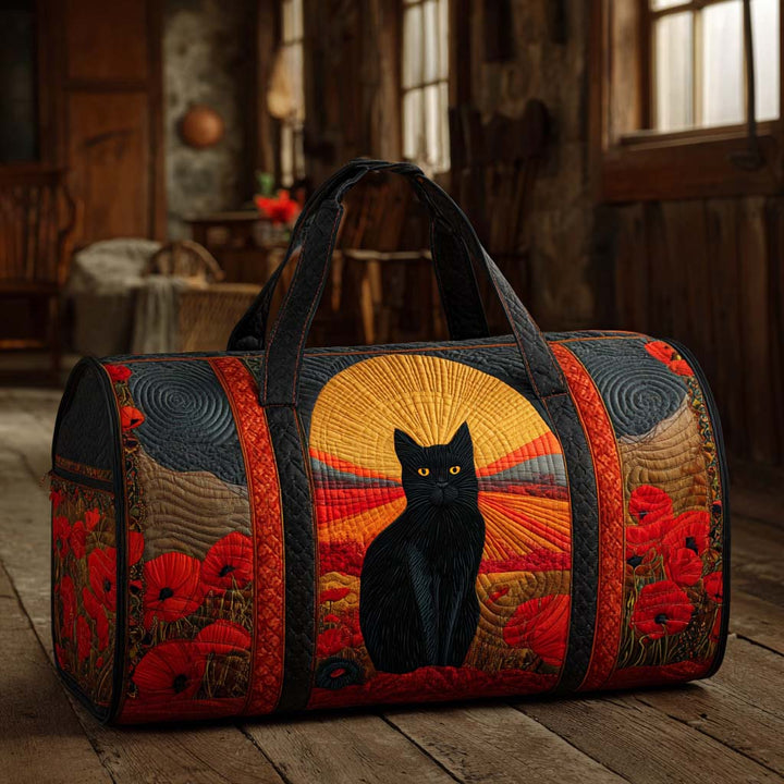 Resväska med kattmotiv i solnedgång NCU0XD399