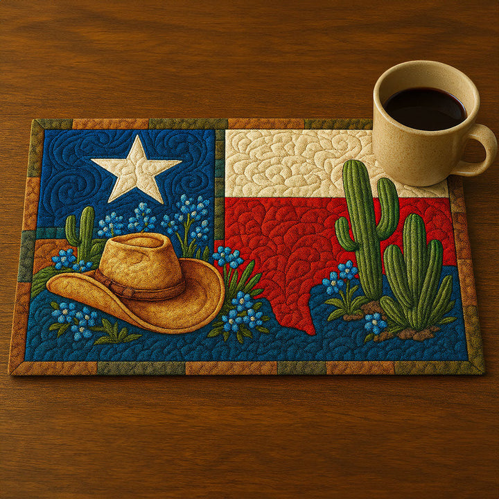 Tygunderlägg Quilted Spirit från Texas NCU0NT5796