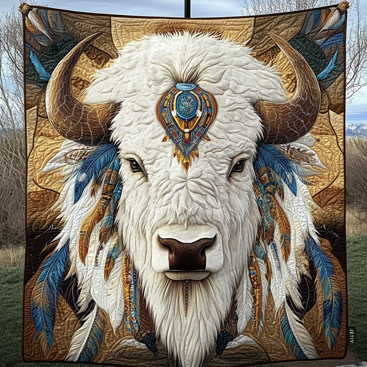 Tribal Herd Quilt Täckning NCU0VH1319