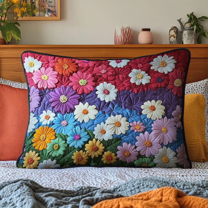 Kuddfodral med delikata blommor NCU0VH5858