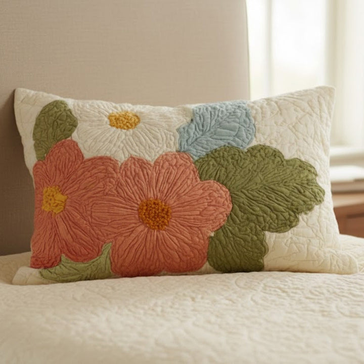 Quiltad kuddfodral med retro prästkragar NCU0VL3058